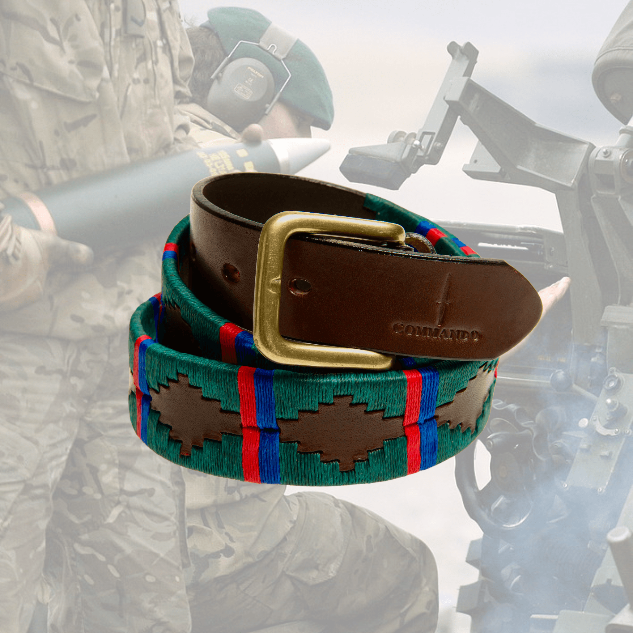 The Country Direct & Pampeano 29 Commando RA Leather Polo Belt.