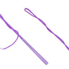 Close-up of the Country Direct County Lunge Whip in purple