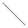 Silver Ball Leather Show Cane