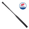 The Country Direct Sussex Sparkle Cushion Jump Bat. This whip features an easy-grip rubber handle, rubber cap, a sparkle braided shaft design, and is finished with a cushioned bat end.